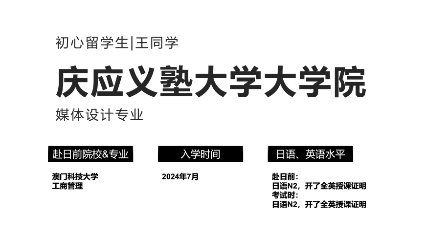 合格经验分享 | 转专业冲日本游戏设计+名校合格实操经验
