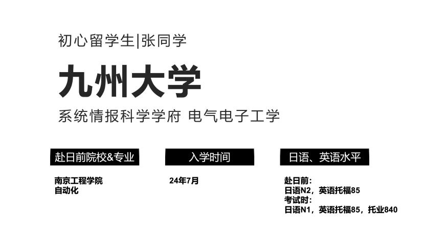 合格经验分享 | 双非私塾踩坑后逆袭七帝大的九州大学电气电子专业